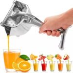 Aluminum Manual Juicer Hand Fruits Orange Lemon Juice Press