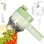 4 in 1 Portable Electric Vegetable Slicer Set