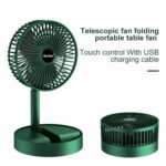 Portable Folding Fan Desktop Floor Cooling Fan USB