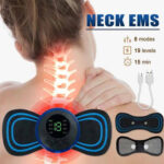 Electric EMS Body Massager Mat/Pad Neck & Back Therapy