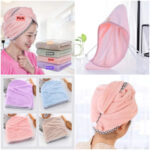 Fast Dry Hair Cap Microfiber Hair Drying Towel