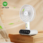 Rechargeable Table Touch Fan With Lamp USB Charging (DP 7624)
