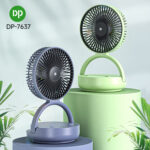 DP Automatic Rotating Mini Table Desk Fan With LED Light DP7637
