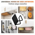 Kitchen Sponge Storage Rack Household Sink Wall Hanging (4pcs Set)