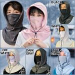 Windproof Cycling Face Cover With Hat