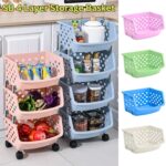 SB Storage Basket Multifunctional 4 Layer High Capacity