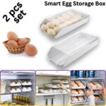2 pcs Set Smart Egg Storage Box