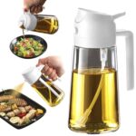 2-in-1 Oil Dispenser Bottle Sprayer Oil Kitchen Olive Oil