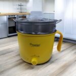 Prestige 2L Household Kitchen Electric Cooking Pot with Steamer - KD086