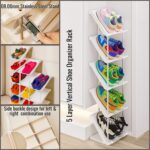 5 Layer Vertical Shoe Rack Space Saving Cabinet