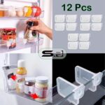 12pcs Adjustable Fridge Dividers