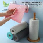 Cleaning Cloth Roll Reusable Microfiber Dish Towel for Kitchen