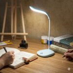 Modern LED Desk Lamp Touch Dimmable Foldable USB Rechargeable
